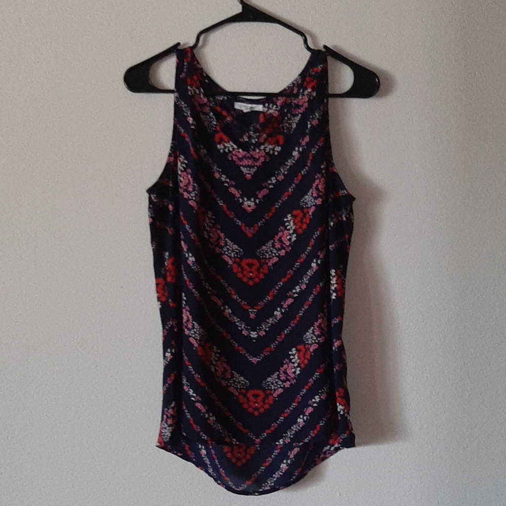 Floral blouse/tank top